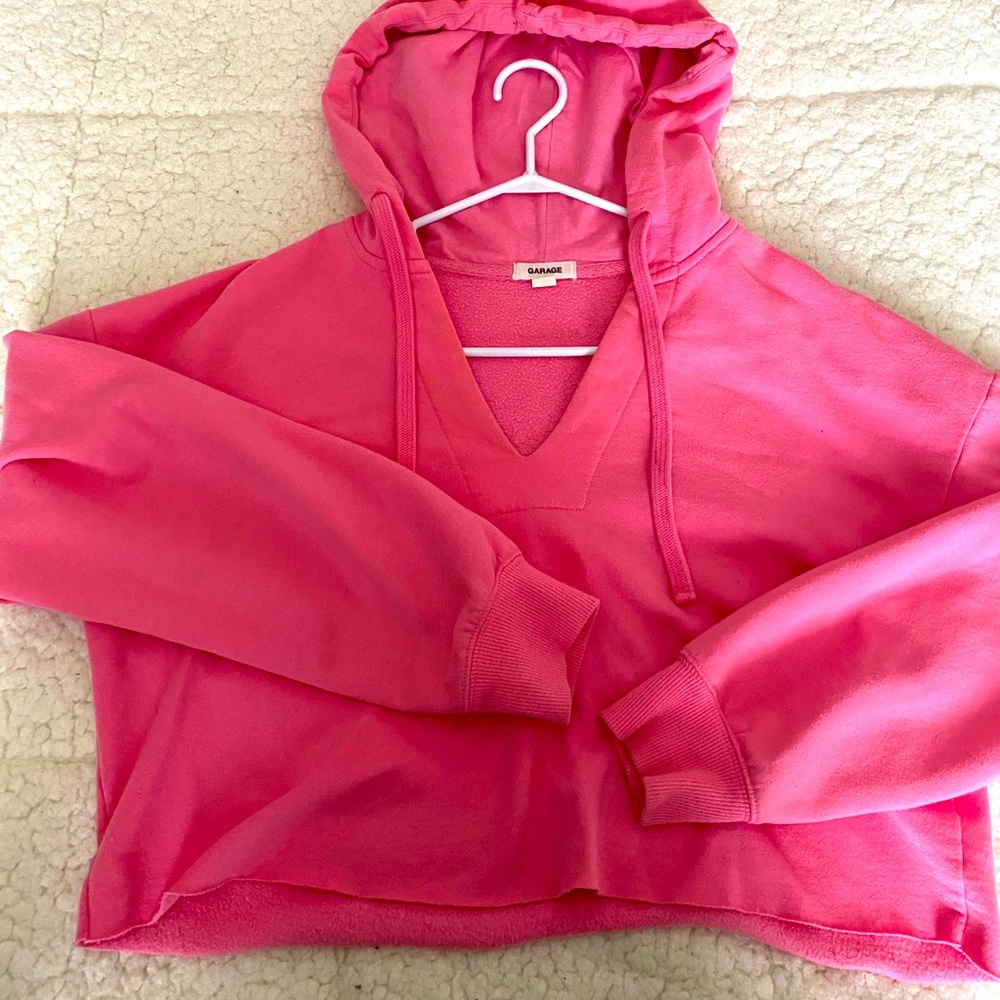 Cropped hoodie